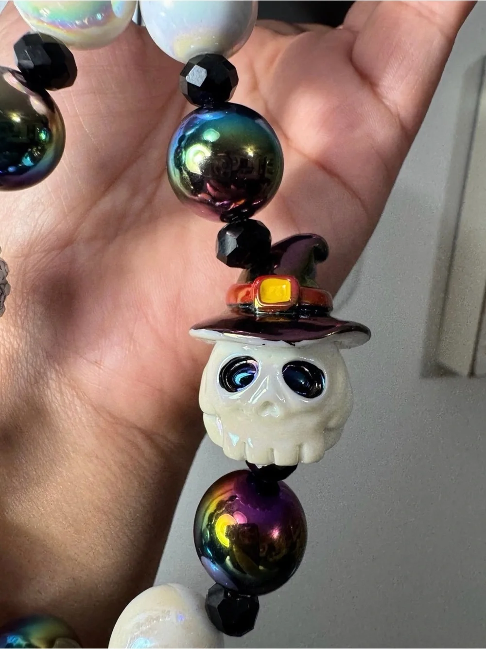 Handmade halloween skeleton